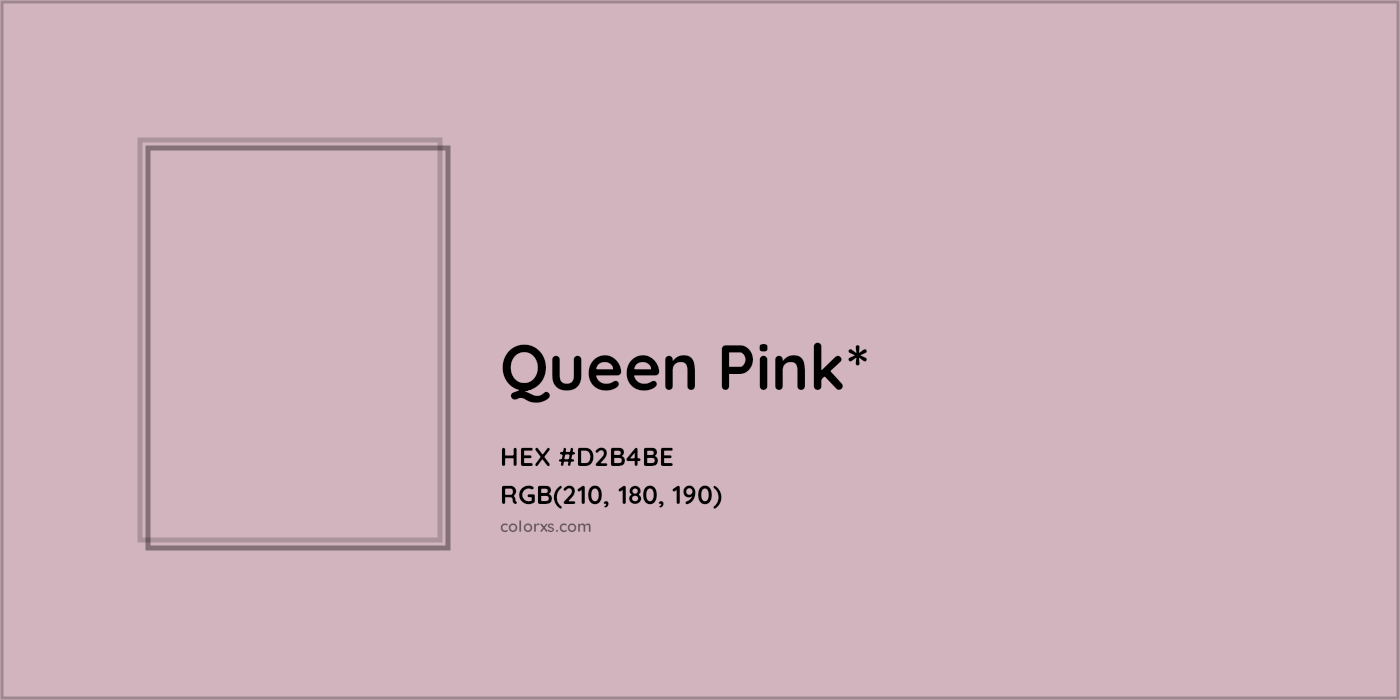 HEX #D2B4BE Color Name, Color Code, Palettes, Similar Paints, Images