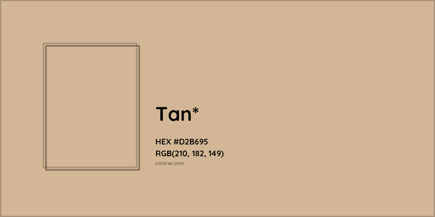 HEX #D2B695 Color Name, Color Code, Palettes, Similar Paints, Images