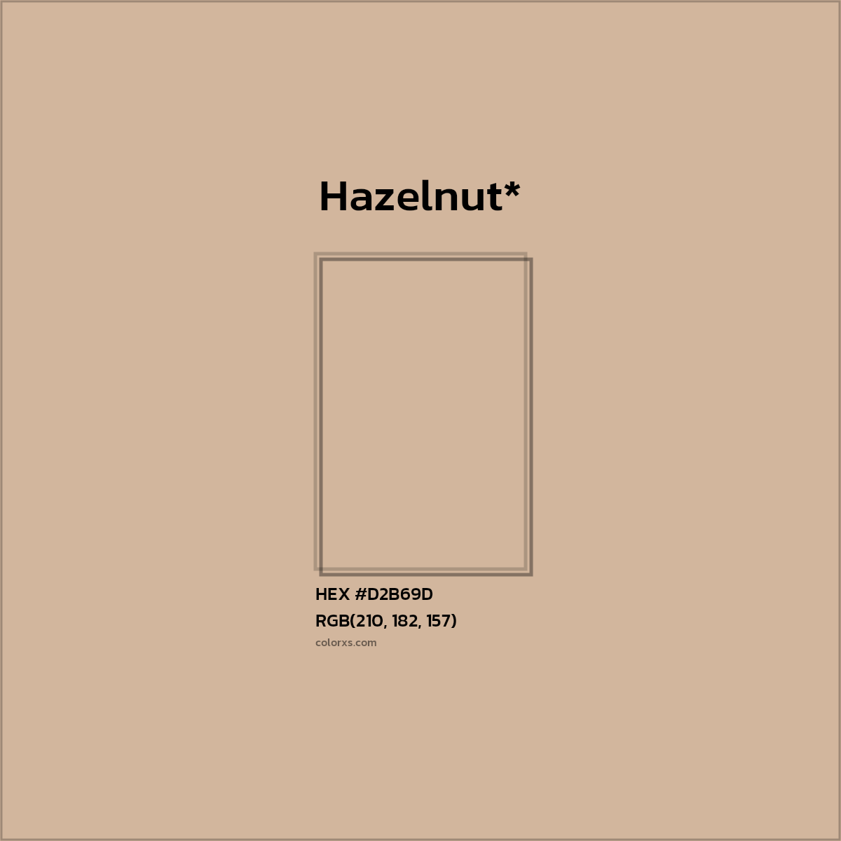 HEX #D2B69D Color Name, Color Code, Palettes, Similar Paints, Images