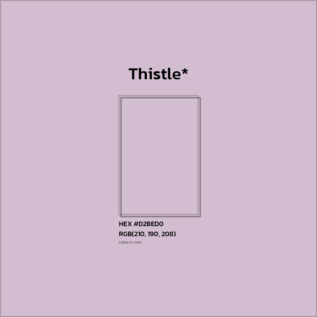 HEX #D2BED0 Color Name, Color Code, Palettes, Similar Paints, Images
