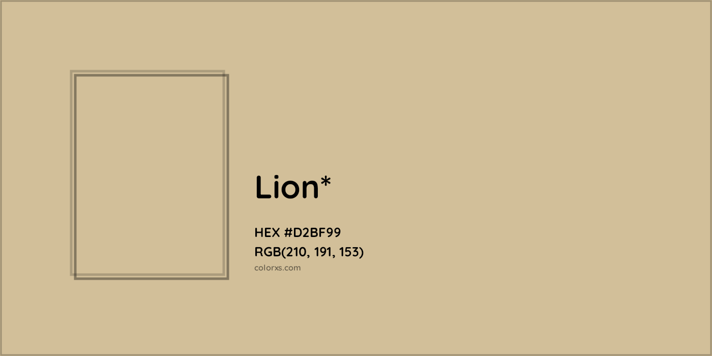 HEX #D2BF99 Color Name, Color Code, Palettes, Similar Paints, Images