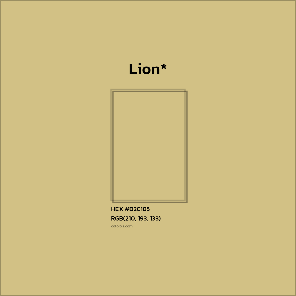 HEX #D2C185 Color Name, Color Code, Palettes, Similar Paints, Images