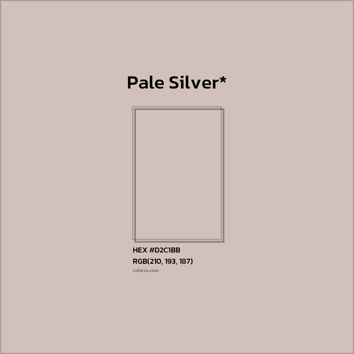 HEX #D2C1BB Color Name, Color Code, Palettes, Similar Paints, Images