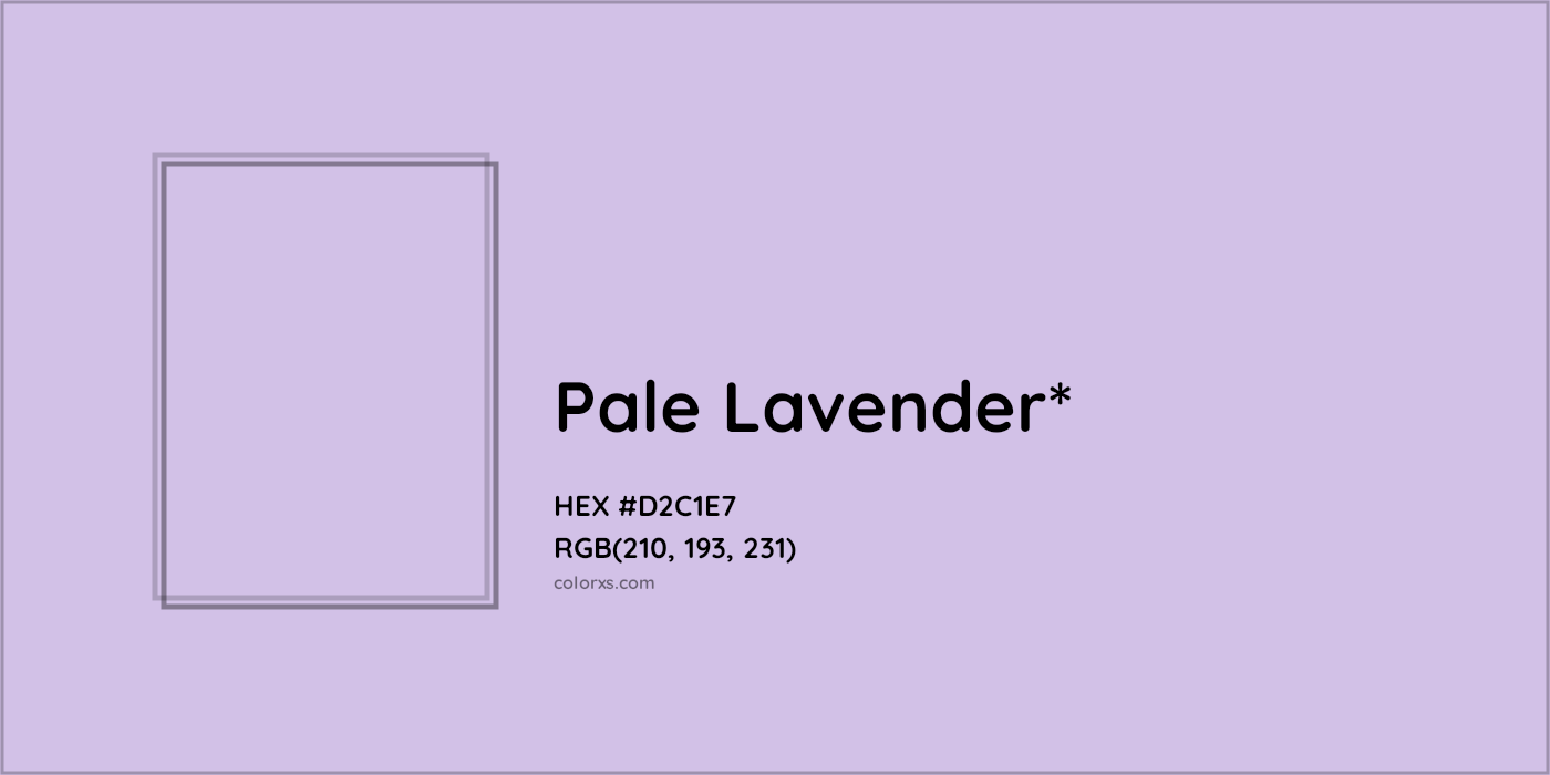 HEX #D2C1E7 Color Name, Color Code, Palettes, Similar Paints, Images