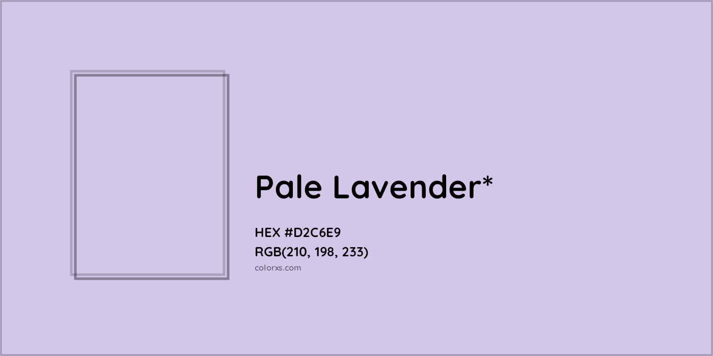 HEX #D2C6E9 Color Name, Color Code, Palettes, Similar Paints, Images
