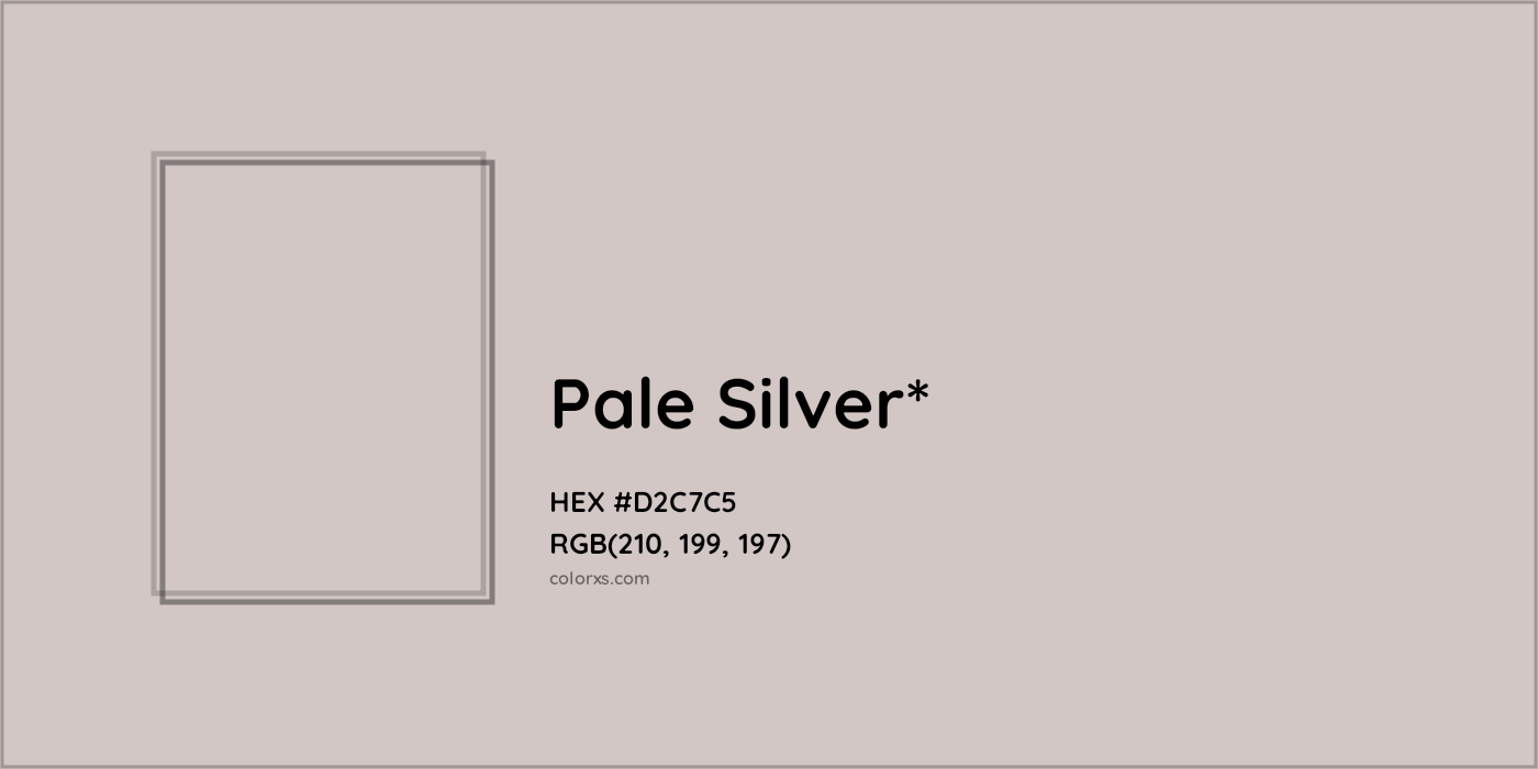 HEX #D2C7C5 Color Name, Color Code, Palettes, Similar Paints, Images