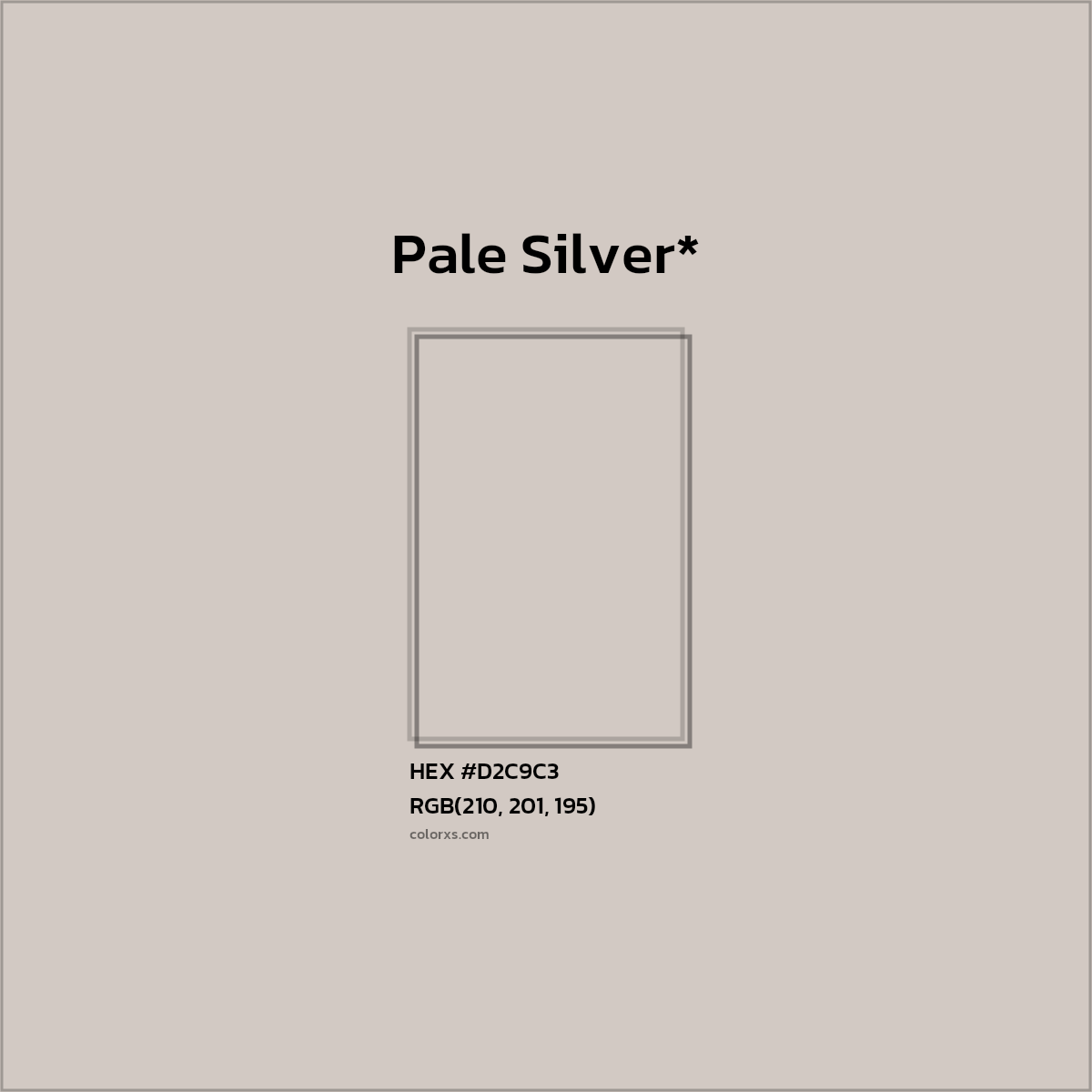 HEX #D2C9C3 Color Name, Color Code, Palettes, Similar Paints, Images