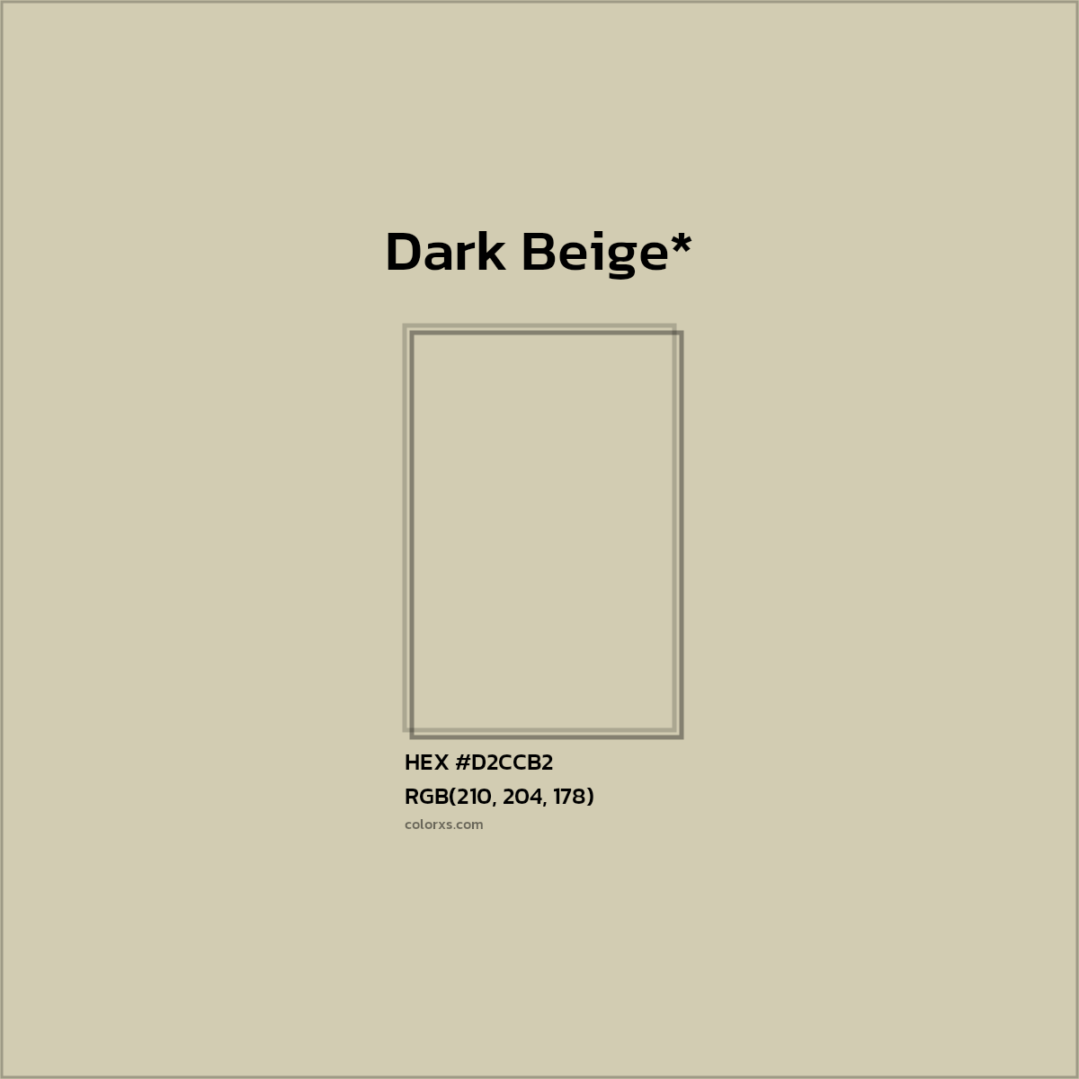 HEX #D2CCB2 Color Name, Color Code, Palettes, Similar Paints, Images