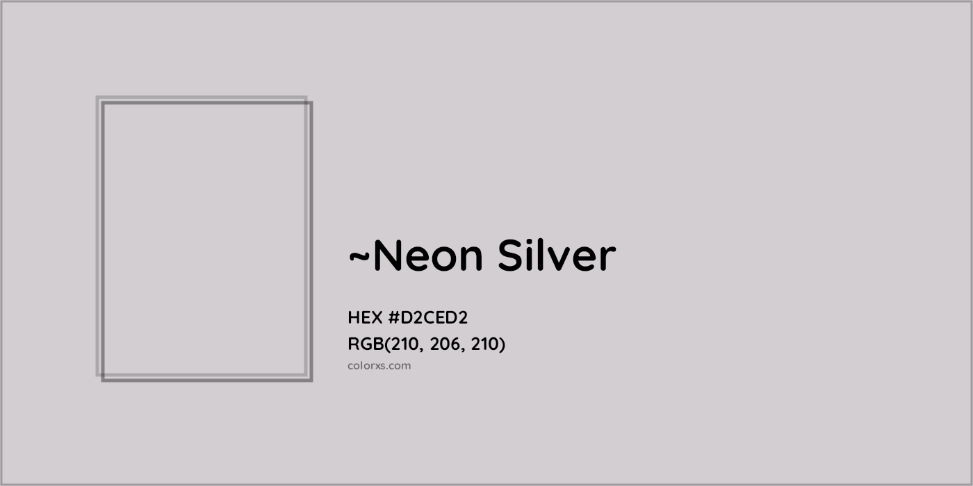 HEX #D2CED2 Color Name, Color Code, Palettes, Similar Paints, Images