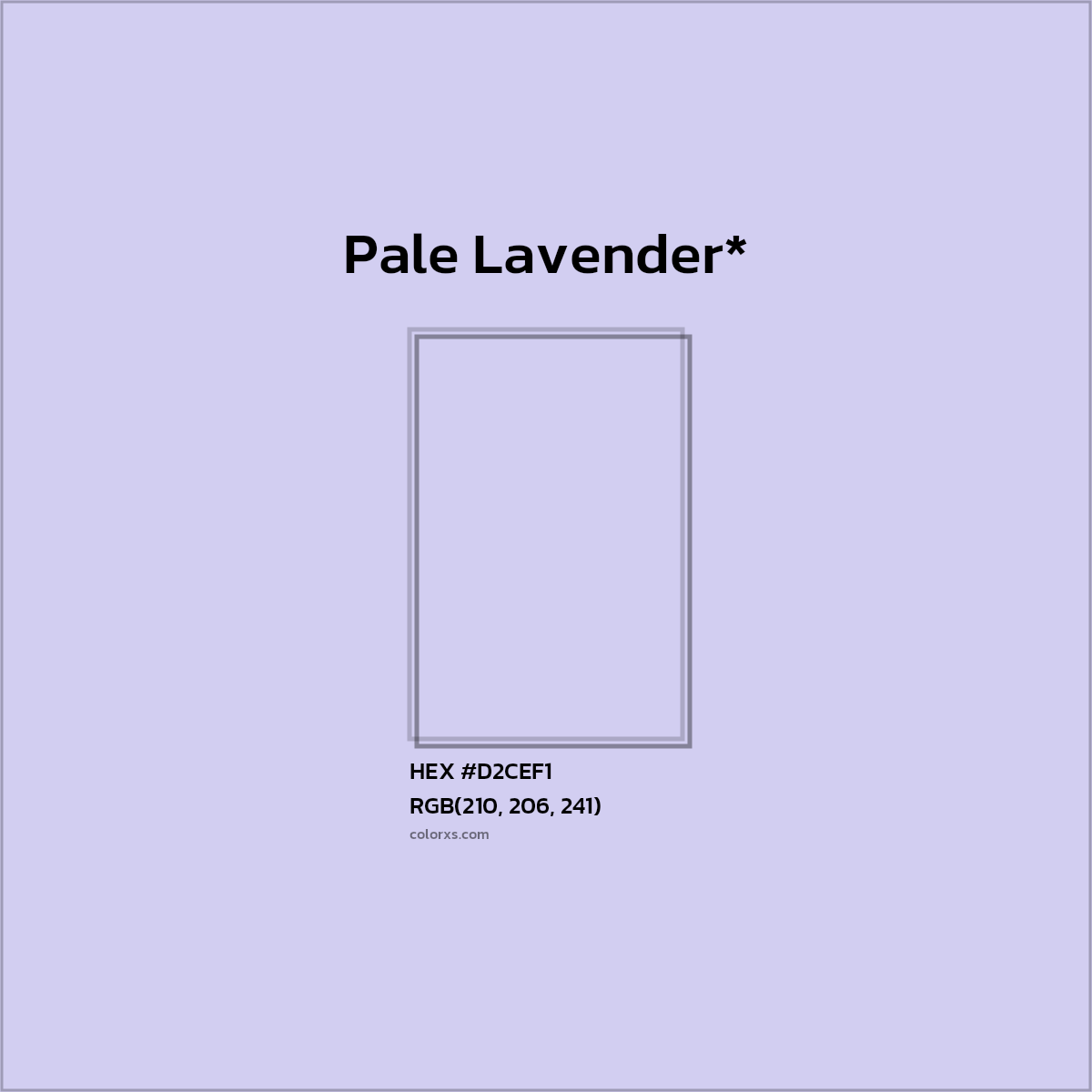 HEX #D2CEF1 Color Name, Color Code, Palettes, Similar Paints, Images