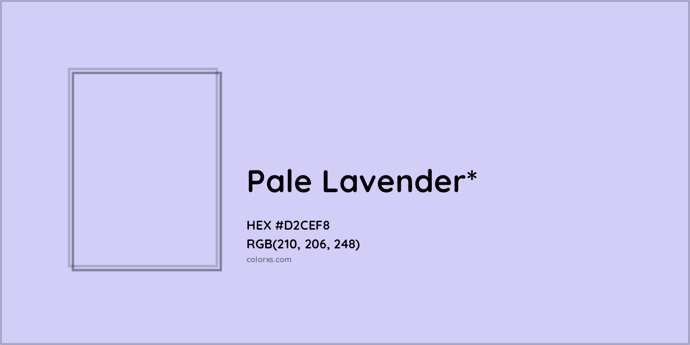HEX #D2CEF8 Color Name, Color Code, Palettes, Similar Paints, Images