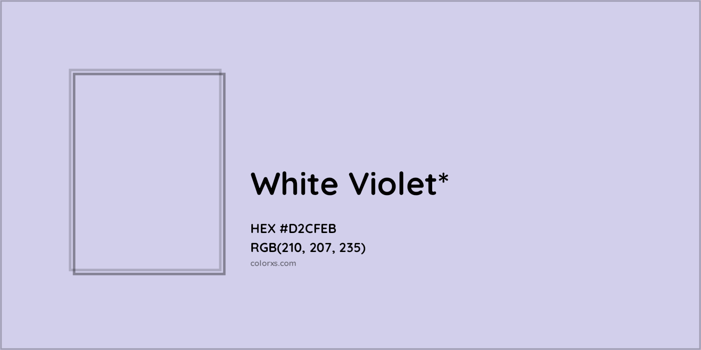 HEX #D2CFEB Color Name, Color Code, Palettes, Similar Paints, Images