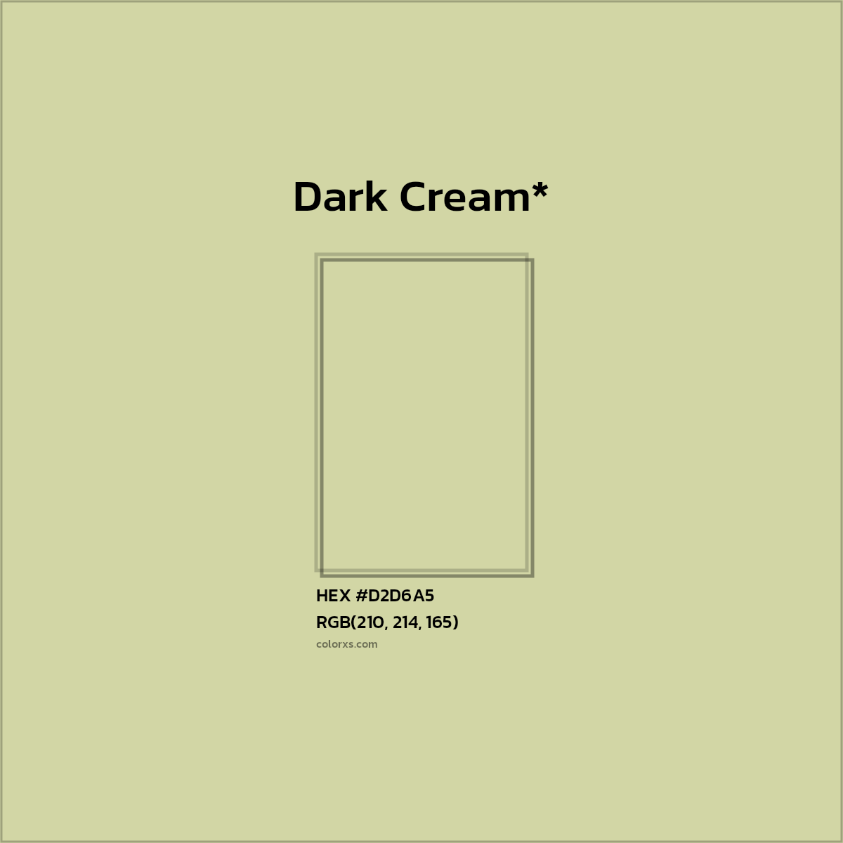 HEX #D2D6A5 Color Name, Color Code, Palettes, Similar Paints, Images