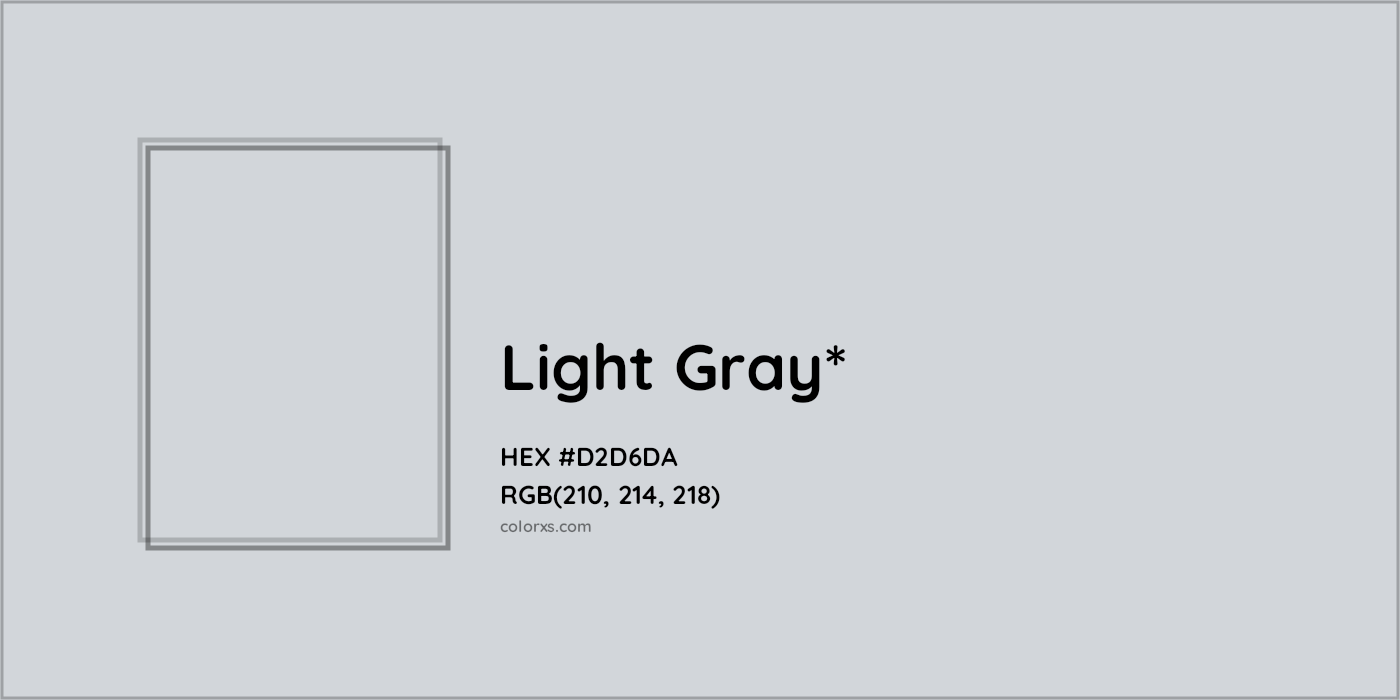 HEX #D2D6DA Color Name, Color Code, Palettes, Similar Paints, Images