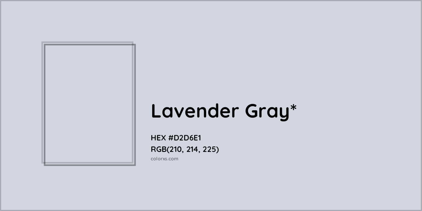 HEX #D2D6E1 Color Name, Color Code, Palettes, Similar Paints, Images