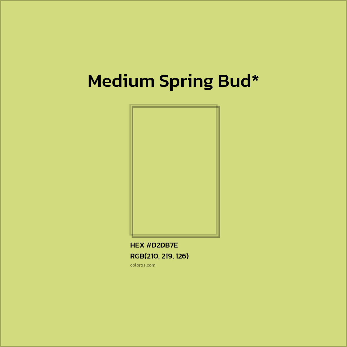 HEX #D2DB7E Color Name, Color Code, Palettes, Similar Paints, Images