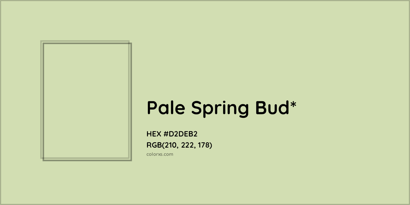 HEX #D2DEB2 Color Name, Color Code, Palettes, Similar Paints, Images