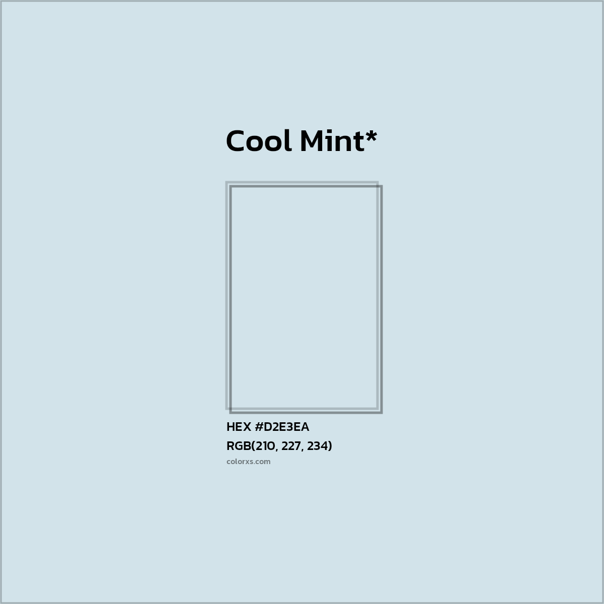 HEX #D2E3EA Color Name, Color Code, Palettes, Similar Paints, Images