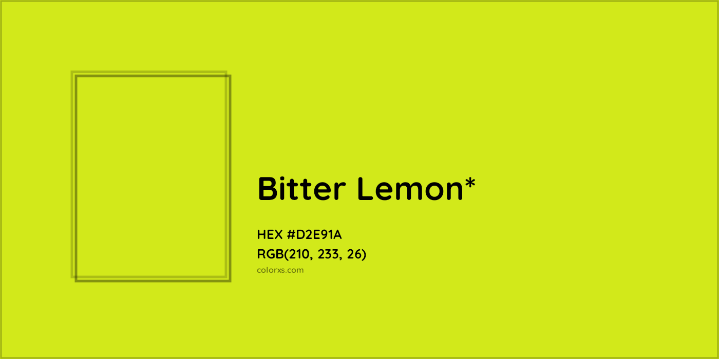 HEX #D2E91A Color Name, Color Code, Palettes, Similar Paints, Images
