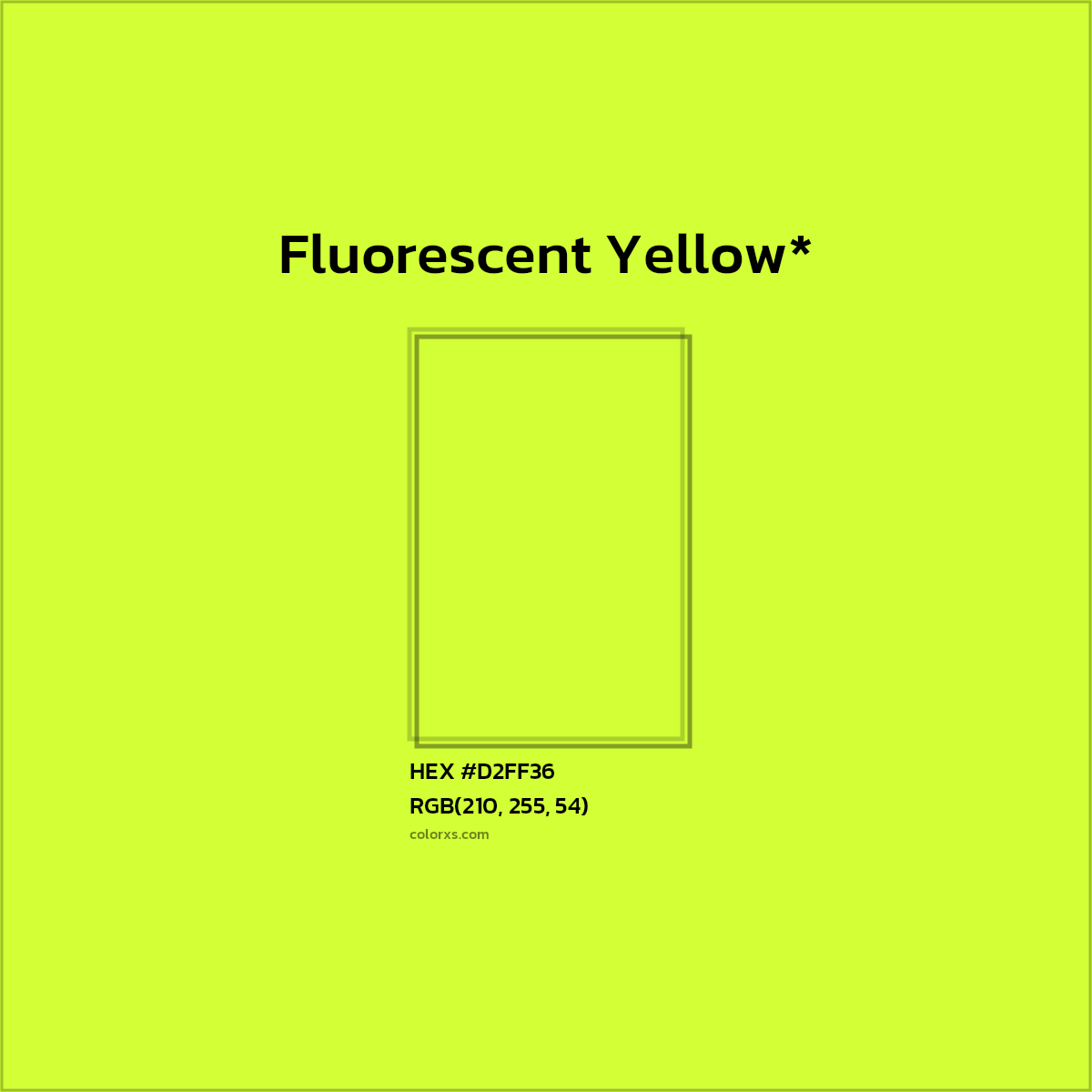 HEX #D2FF36 Color Name, Color Code, Palettes, Similar Paints, Images