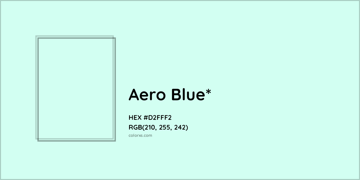 HEX #D2FFF2 Color Name, Color Code, Palettes, Similar Paints, Images