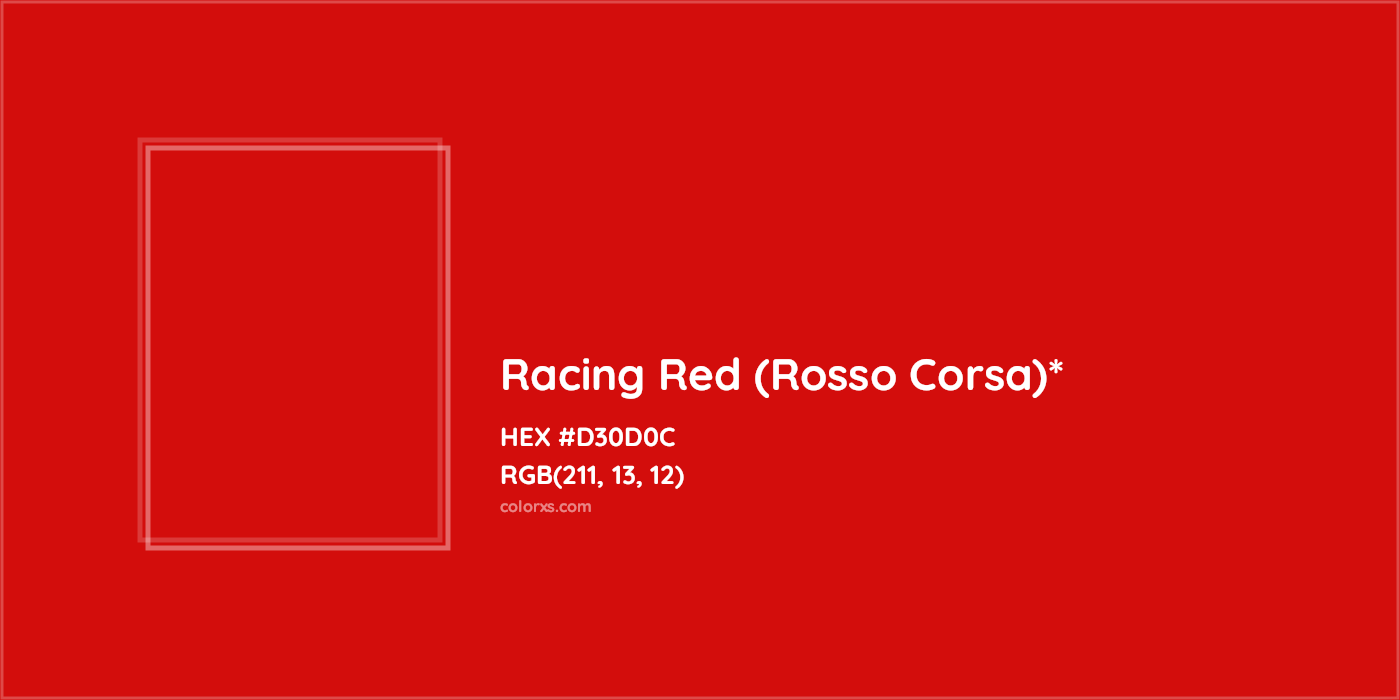 HEX #D30D0C Color Name, Color Code, Palettes, Similar Paints, Images