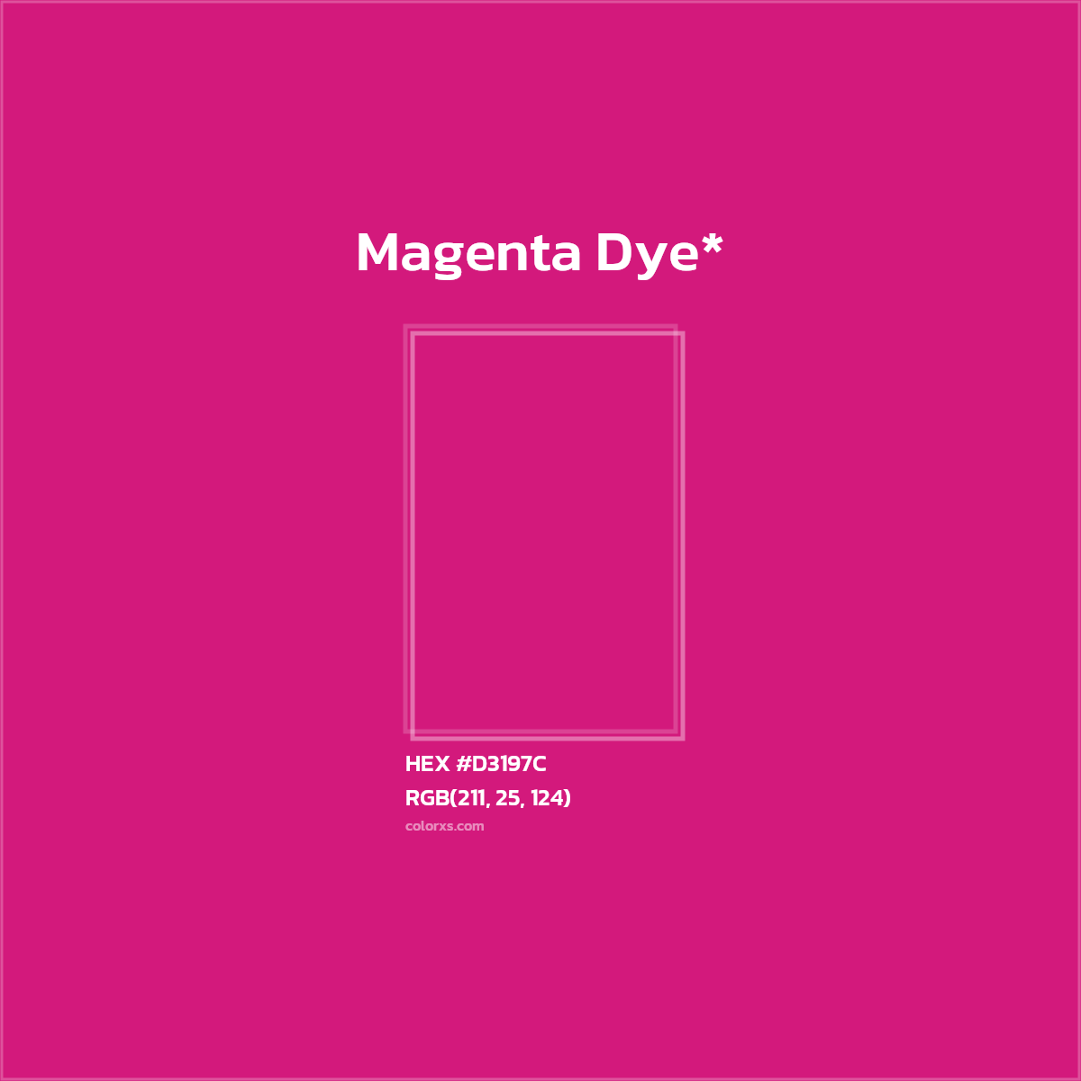 HEX #D3197C Color Name, Color Code, Palettes, Similar Paints, Images