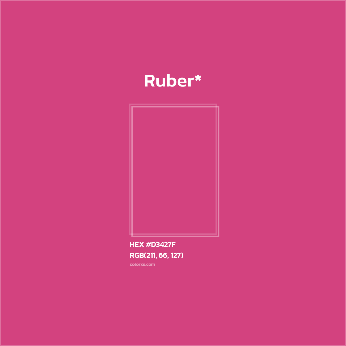 HEX #D3427F Color Name, Color Code, Palettes, Similar Paints, Images
