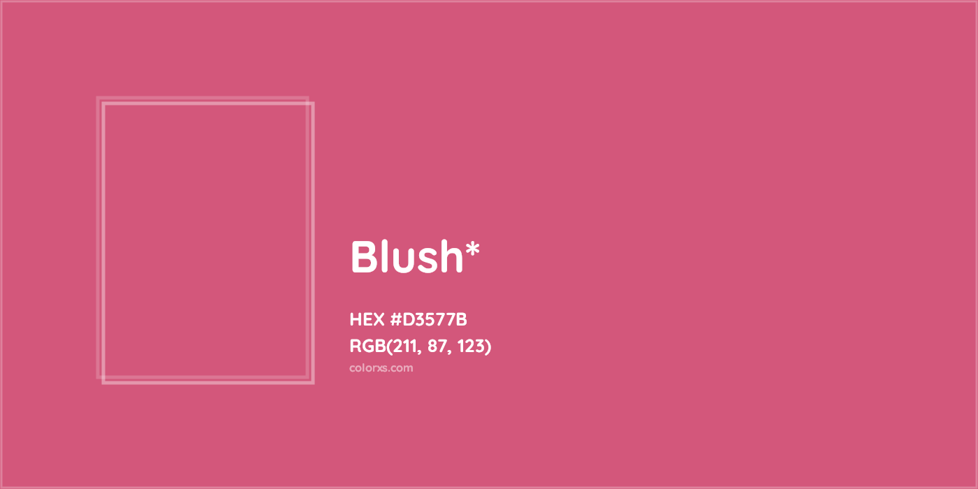 HEX #D3577B Color Name, Color Code, Palettes, Similar Paints, Images