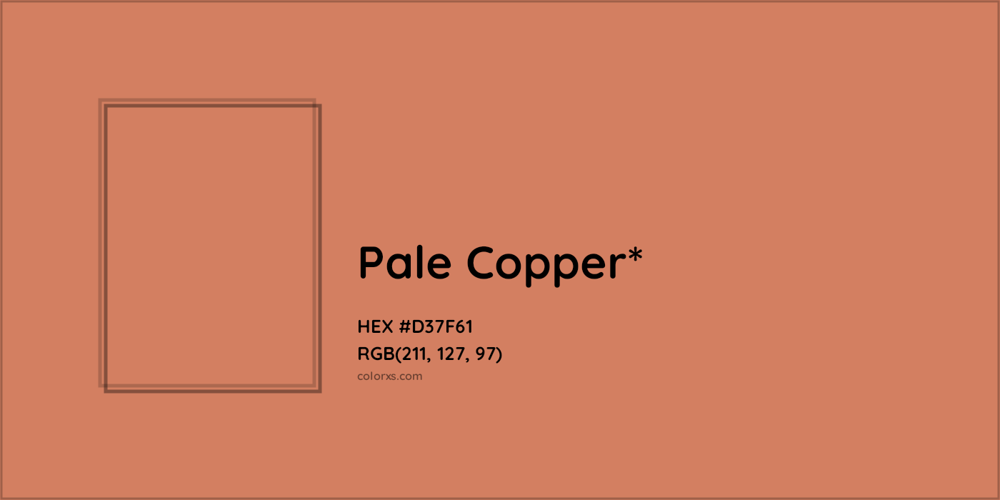 HEX #D37F61 Color Name, Color Code, Palettes, Similar Paints, Images