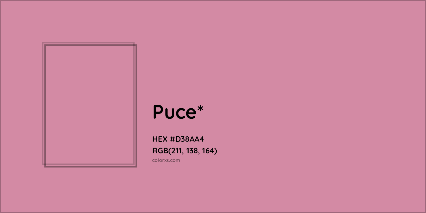 HEX #D38AA4 Color Name, Color Code, Palettes, Similar Paints, Images