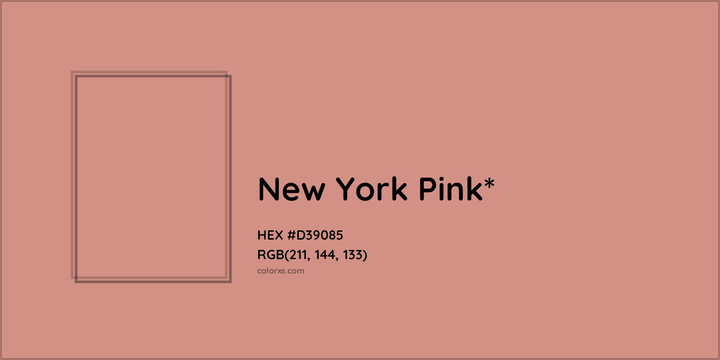 HEX #D39085 Color Name, Color Code, Palettes, Similar Paints, Images