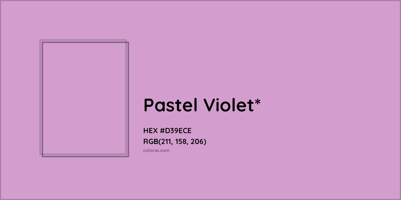 HEX #D39ECE Color Name, Color Code, Palettes, Similar Paints, Images