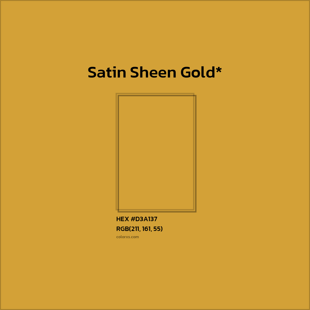 HEX #D3A137 Color Name, Color Code, Palettes, Similar Paints, Images