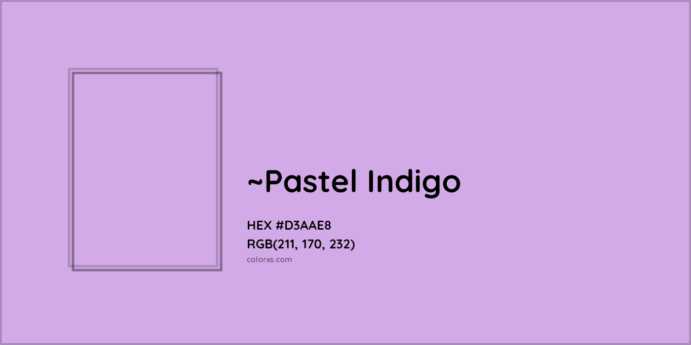 HEX #D3AAE8 Color Name, Color Code, Palettes, Similar Paints, Images