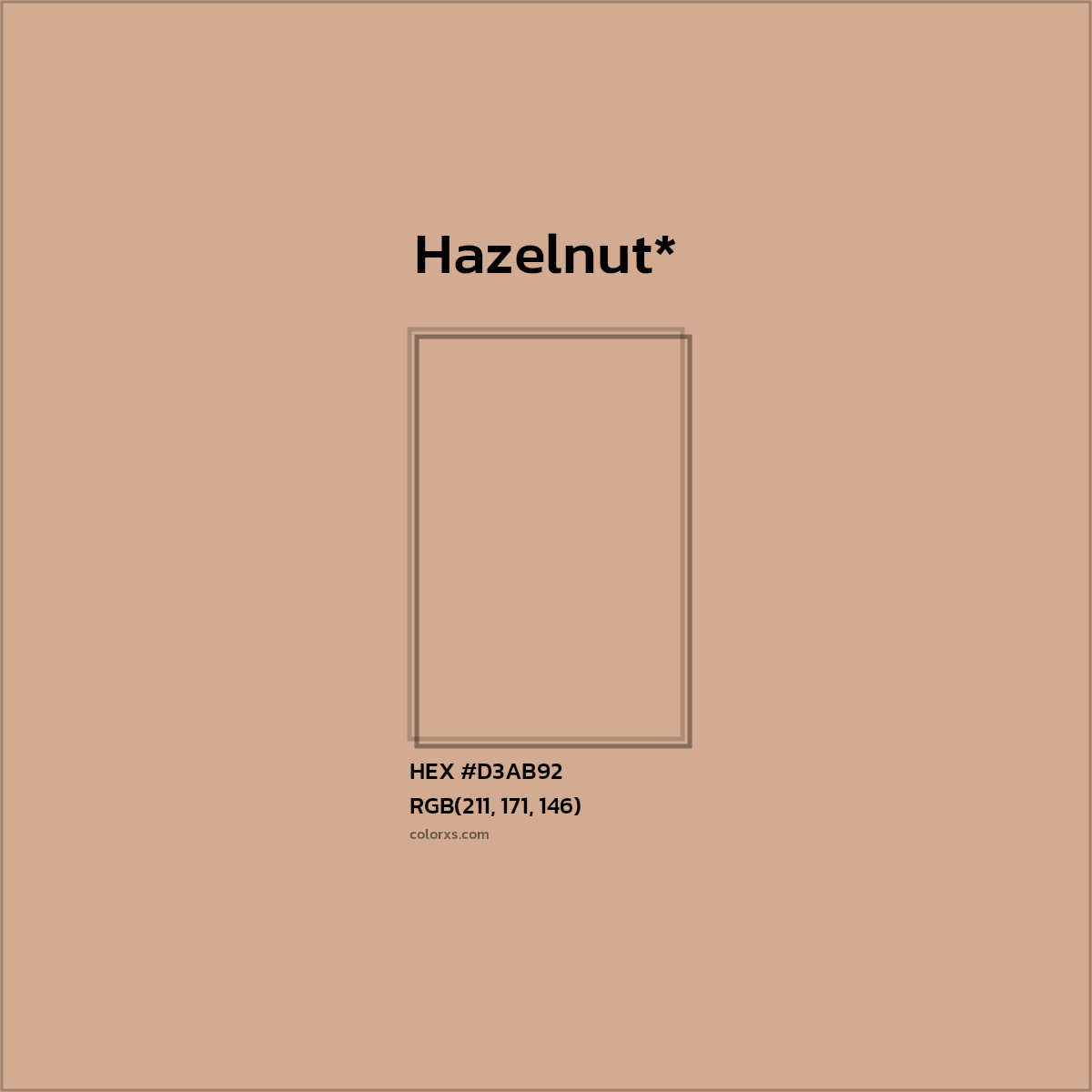 HEX #D3AB92 Color Name, Color Code, Palettes, Similar Paints, Images
