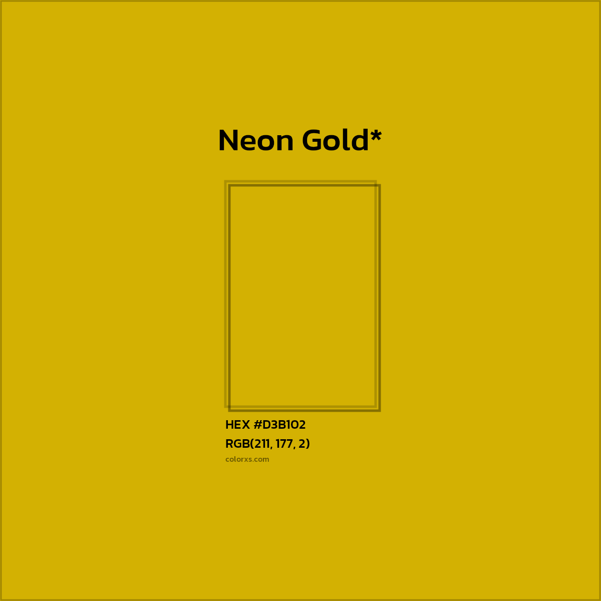 HEX #D3B102 Color Name, Color Code, Palettes, Similar Paints, Images
