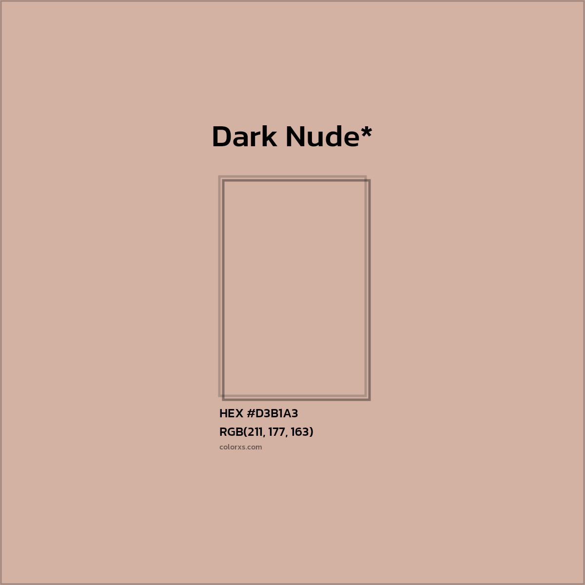HEX #D3B1A3 Color Name, Color Code, Palettes, Similar Paints, Images