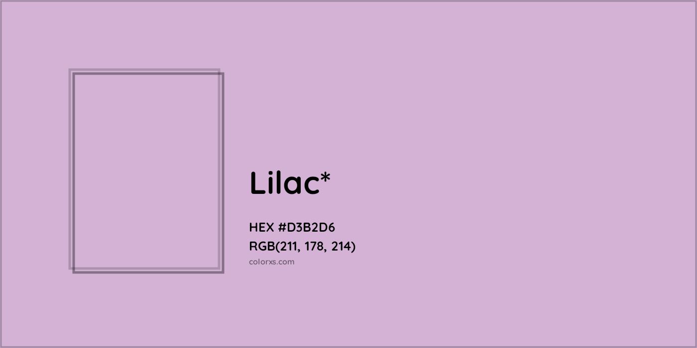 HEX #D3B2D6 Color Name, Color Code, Palettes, Similar Paints, Images