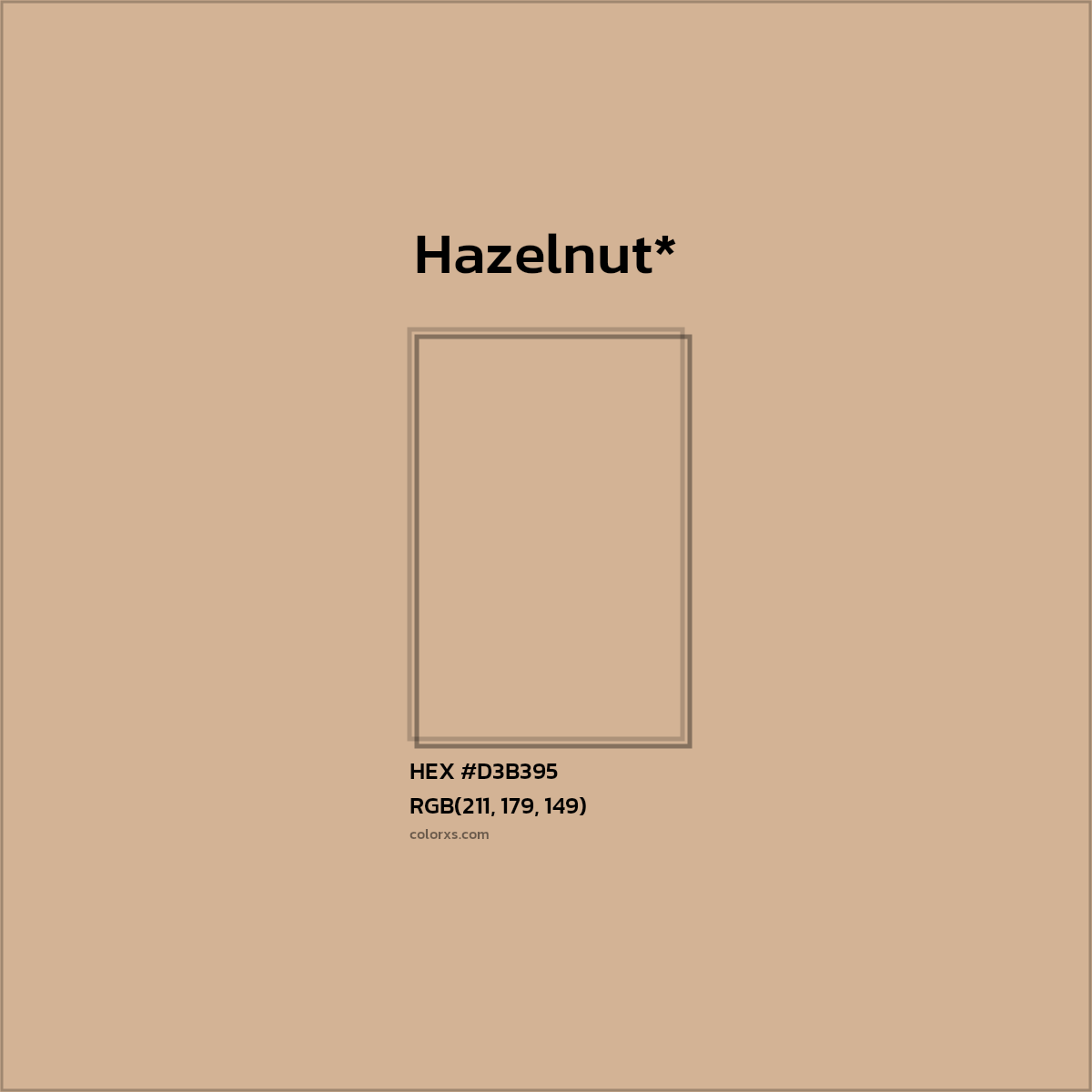 HEX #D3B395 Color Name, Color Code, Palettes, Similar Paints, Images