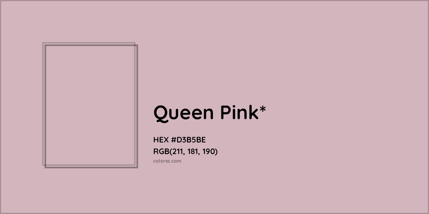 HEX #D3B5BE Color Name, Color Code, Palettes, Similar Paints, Images