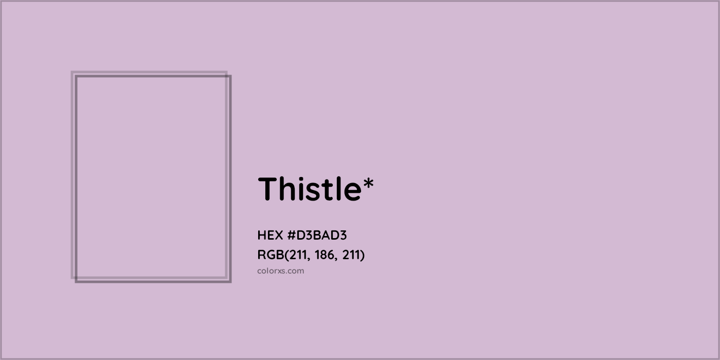HEX #D3BAD3 Color Name, Color Code, Palettes, Similar Paints, Images