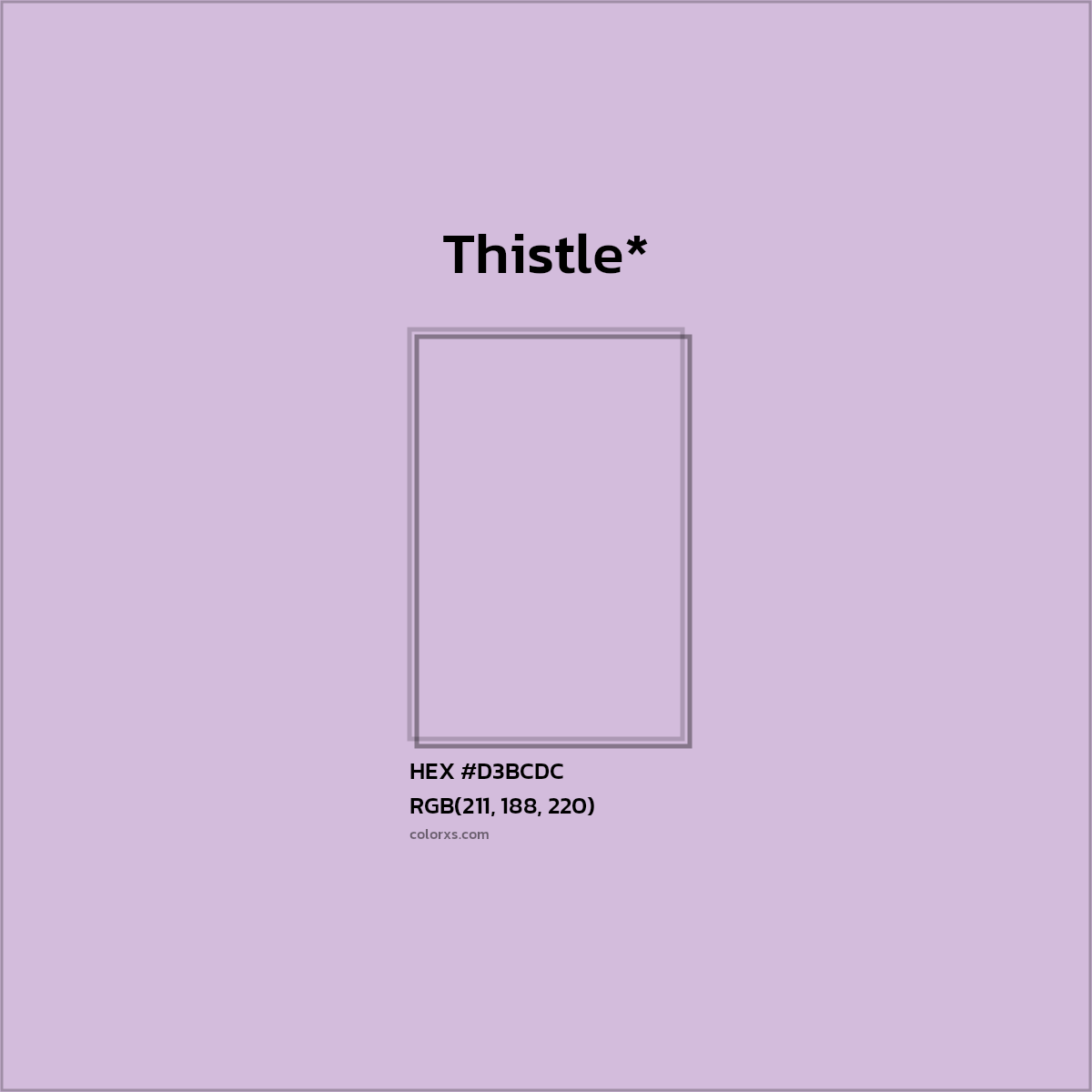 HEX #D3BCDC Color Name, Color Code, Palettes, Similar Paints, Images