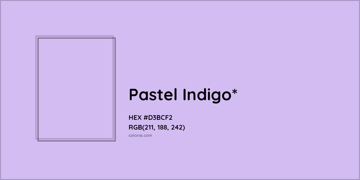 HEX #D3BCF2 Color Name, Color Code, Palettes, Similar Paints, Images