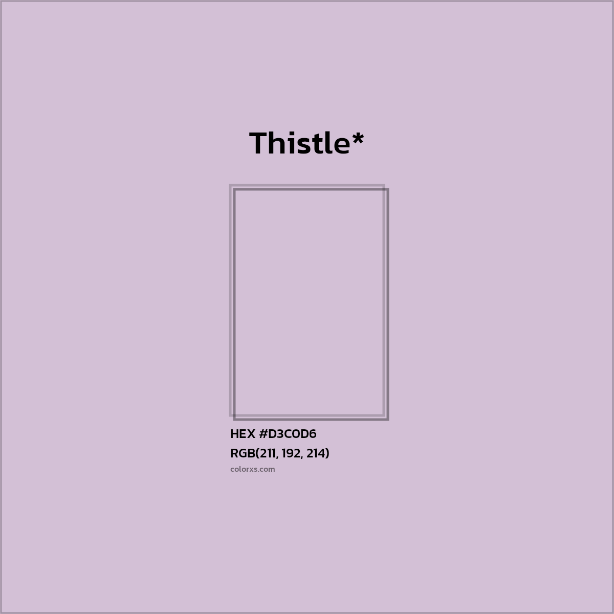 HEX #D3C0D6 Color Name, Color Code, Palettes, Similar Paints, Images