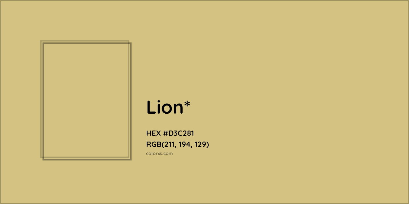 HEX #D3C281 Color Name, Color Code, Palettes, Similar Paints, Images