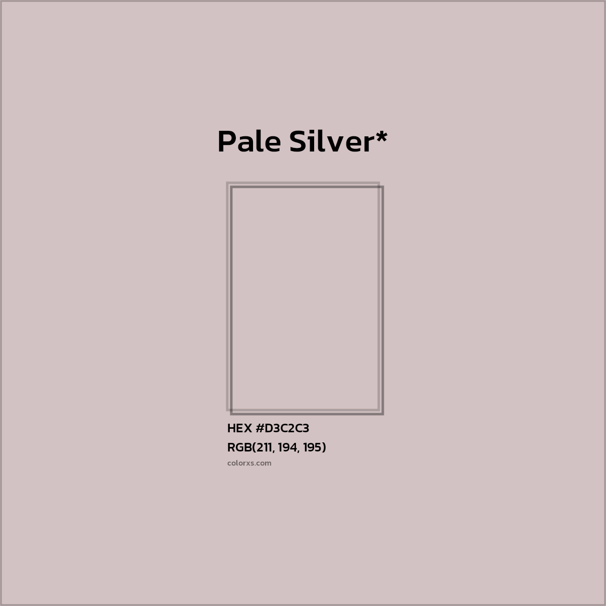 HEX #D3C2C3 Color Name, Color Code, Palettes, Similar Paints, Images