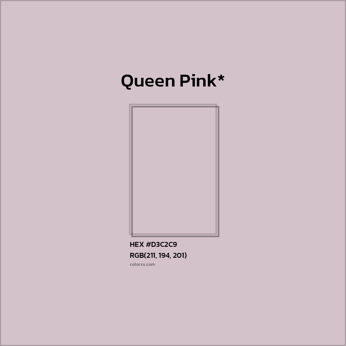 HEX #D3C2C9 Color Name, Color Code, Palettes, Similar Paints, Images