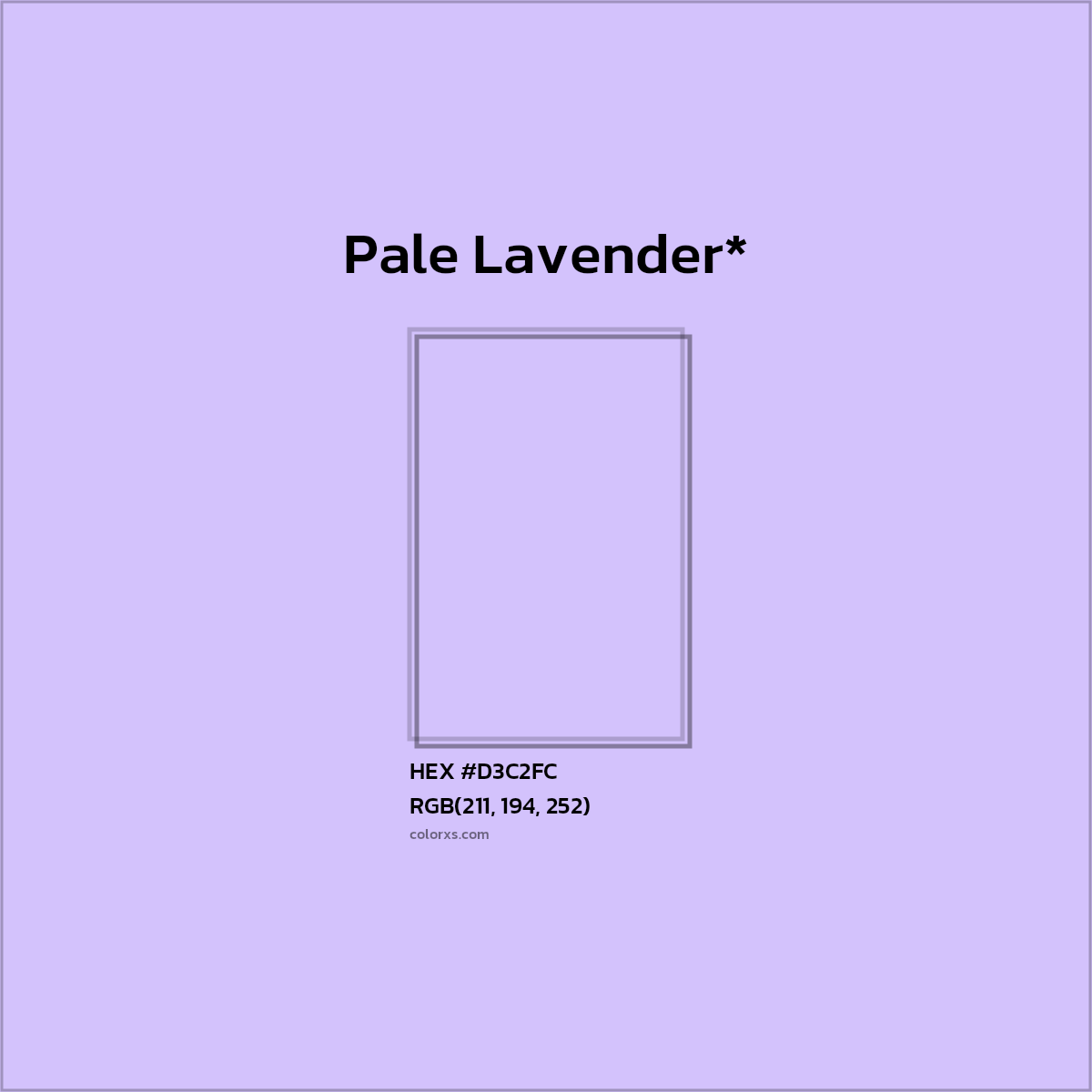 HEX #D3C2FC Color Name, Color Code, Palettes, Similar Paints, Images