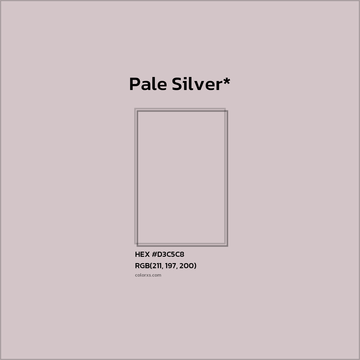 HEX #D3C5C8 Color Name, Color Code, Palettes, Similar Paints, Images